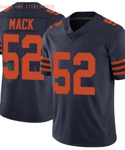Chicago Bears Khalil Mack #52 Nfl 2020 Black Jersey Jersey