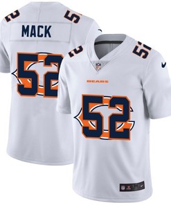 Chicago Bears Khalil Mack #52 Nfl 2020 White Jersey