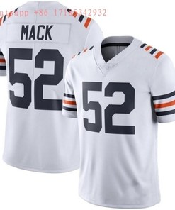 Chicago Bears Khalil Mack #52 Nfl 2020 White Jersey Jersey