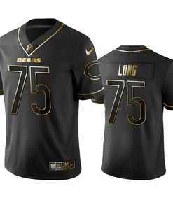 Chicago Bears Kyle Long Black Golden Edition 2019 Vapor Untouchable Limited Jersey - Mens