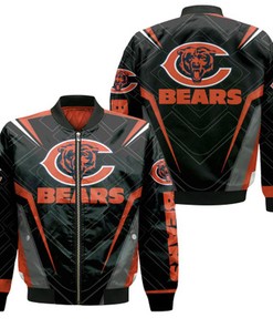 Chicago Bears Logo Legging For Fan 3d T Shirt Hoodie Sweater Bomber Jacket