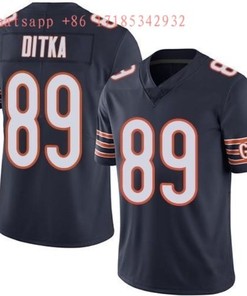 Chicago Bears Mike Ditka #89 Nfl 2020 Black Jersey Jersey