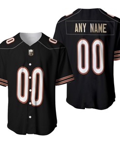 Chicago Bears Nfl American Football Team Custom Game Navy 3d Designed Allover Custom Gift For Bears Fans Baseball Jersey