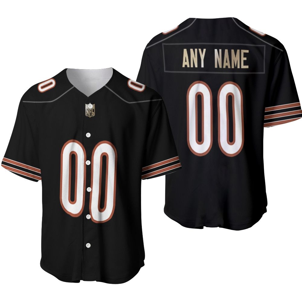 Chicago Bears Nfl American Football Team Custom Game Navy 3d Designed Allover Custom Gift For Bears Fans Baseball Jersey