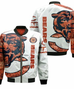 Chicago Bears Nfl For Bears Fan 3D Bomber Jacket Model 1088
