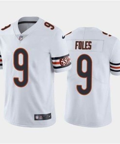 Chicago Bears Nick Foles #9 Nfl 2020 White Jersey Jersey
