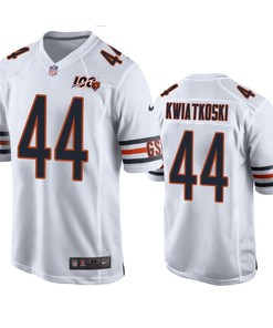 Chicago Bears Nick Kwiatkoski White 100th Season Game Jersey - Men