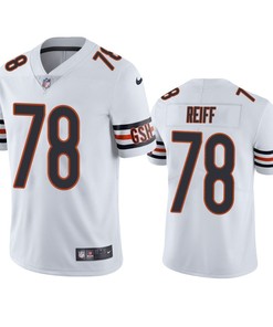 Chicago Bears Riley Reiff 78 White Vapor Limited Jersey