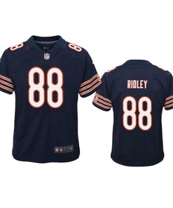 Chicago Bears Riley Ridley 2019 Nfl Draft Navy Game Youth Jersey