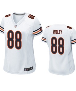 Chicago Bears Riley Ridley 2019 Nfl Draft White Game Womens Jersey