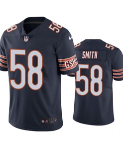 Chicago Bears Roquan Smith Navy Nike Color Rush Limited Jersey