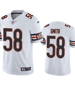 Chicago Bears Roquan Smith White Vapor Untouchable Limited Jersey