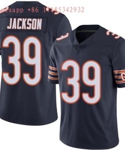 Chicago Bears Steven Jackson #39 Nfl 2020 Black Jersey Jersey