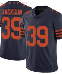 Chicago Bears Steven Jackson #39 Nfl 2020 Black Jersey Jersey