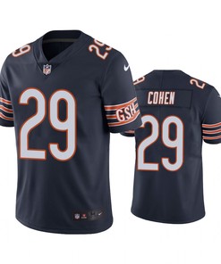 Chicago Bears Tarik Cohen Navy Nike Color Rush Limited Jersey