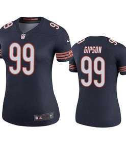 Chicago Bears Trevis Gipson Navy Color Rush Legend Jersey - Womens