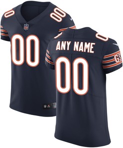 Chicago Bears Vapor Untouchable Custom Elite Jersey - Navy Custom Jerseys Nfl