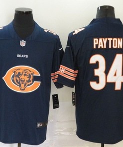 Chicago Bears Walter Payton #34 Nfl 2020 Navy Jersey