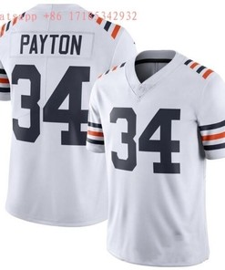Chicago Bears Walter Payton #34 Nfl 2020 White Jersey Jersey