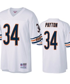 Chicago Bears Walter Payton White Legacy Replica Jersey