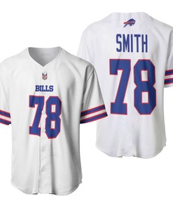 Chicago Bills Bruce Smith #78 Nfl Legend Player American Football Team 3d Designed Allover Gift For Bills Fans Baseball Jersey