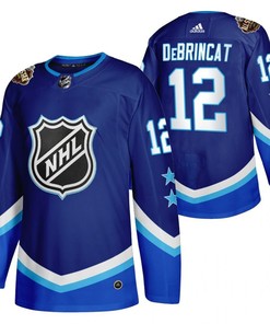Chicago Blackhawks Alex DeBrincat 2022 All-Star Blue 12 Jersey Western