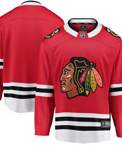 Chicago Blackhawks Fanatics Branded Breakaway Home Jersey - Red Nhl A8