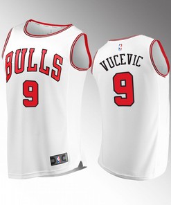 Chicago Bulls 9 Nikola Vucevic Association Jersey 2022-23 White
