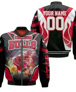 Chicago Bulls Michael Jordan 23 Legendary Personalized Bomber Jacket Model 1112