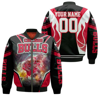 Chicago Bulls Michael Jordan 23 Legendary Personalized Bomber Jacket Model 1112