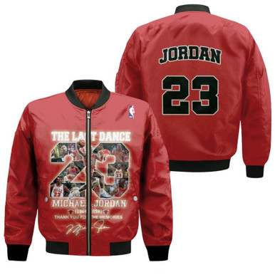 Chicago Bulls Michael Jordan 23 NBA Legends Basketball Team Red Gift For Bulls Fans Bomber Jacket