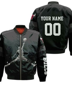 Chicago Bulls Michael Jordan Legend Air Slam Dunk Personalized Bomber Jacket Model 1122