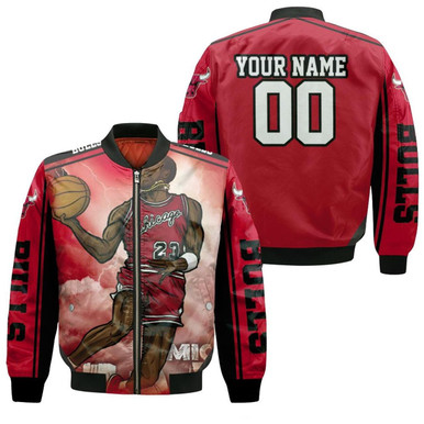 Chicago Bulls Michael Jordan Legends For Fans Personalized Bomber Jacket Model 1134