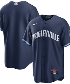 Chicago Cubs 2021 City Connect Replica Jersey - Navy Mlb