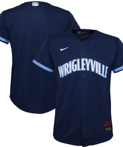 Chicago Cubs 2021 City Connect Replica Jersey - Navy Mlb