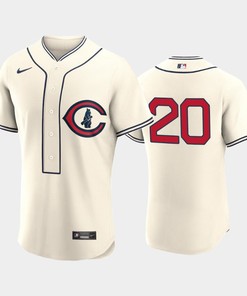 Chicago Cubs 2022-23 Field of Dreams Cream 20 Wade Miley Jersey
