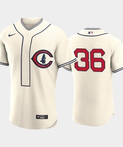 Chicago Cubs 2022-23 Field of Dreams Cream 36 Alfonso Rivas Jersey