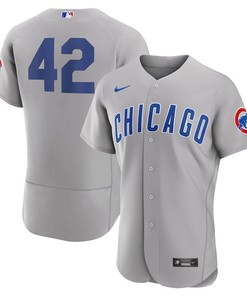 Chicago Cubs 2023 Jackie Robinson Day Elite Jersey - Gray