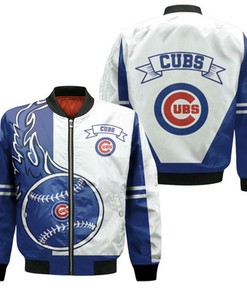 Chicago Cubs 3D Bomber Jacket Model 1144