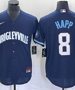 Chicago Cubs #8 Ian Happ Jersey
