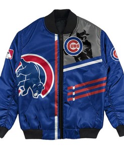 Chicago Cubs Bomber Jacket Personalized Baseball For Fan - MLB