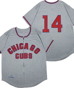 Chicago Cubs Ernie Banks 2020 Mlb Grey Jersey