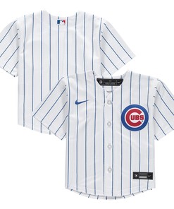 Chicago Cubs Infant Home Replica Team Jersey - White Mlb Ver 1
