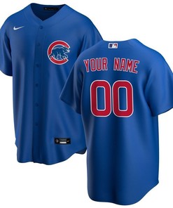 Chicago Cubs Mlb 2020 Personalized Custom Blue Custom Jersey