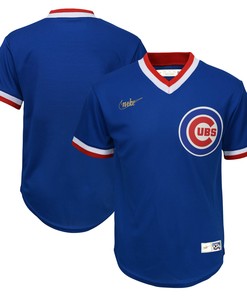Chicago Cubs Road Cooperstown Collection Team Jersey Royal Mlb