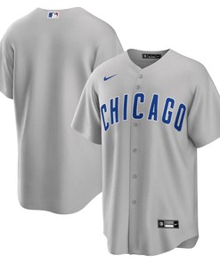 Chicago Cubs Road Team Men Jersey - Gray