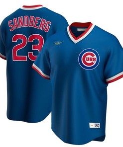 Chicago Cubs Ryne Sandberg #23 2020 Mlb Blue Jersey