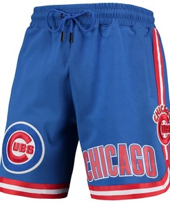 Chicago Cubs Team Logo Shorts - Royal, Men