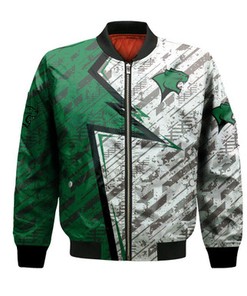 Chicago State Cougars Bomber Abstract Pattern Sport- NCAA
