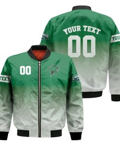 Chicago State Cougars Fadded Bomber Jacket - NCAA